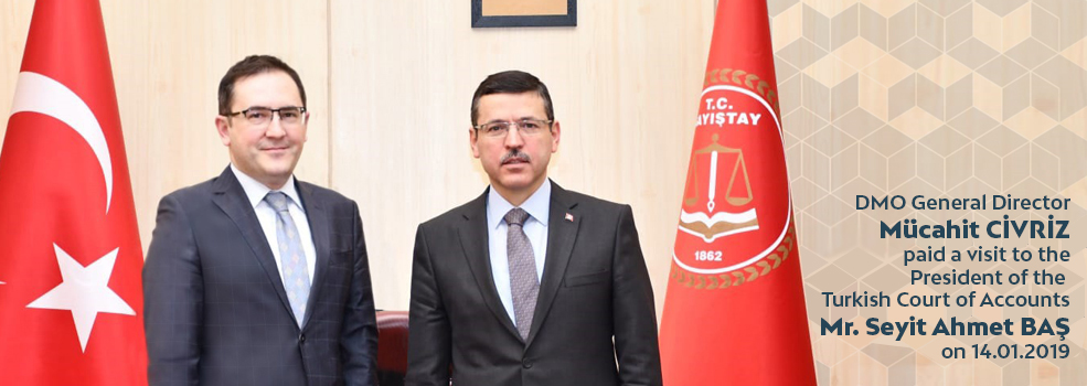 DMO General Director’s Visit to the President of the Turkish Court of Accounts